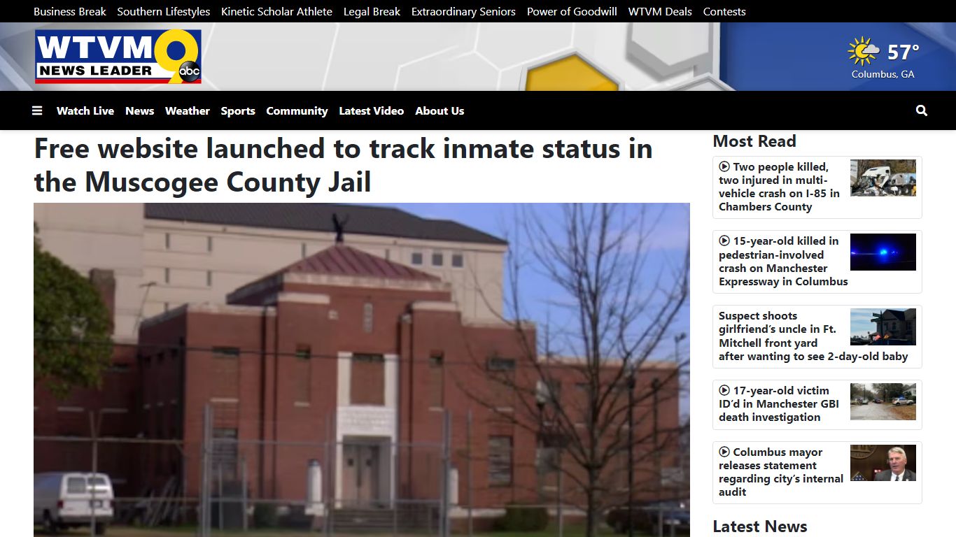 Free website launched to track inmate status in the Muscogee County Jail